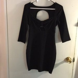 Woman’s quarter sleeve dress